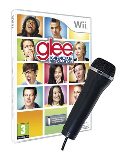 Karaoke Revolution Glee 2   Microfono Wii